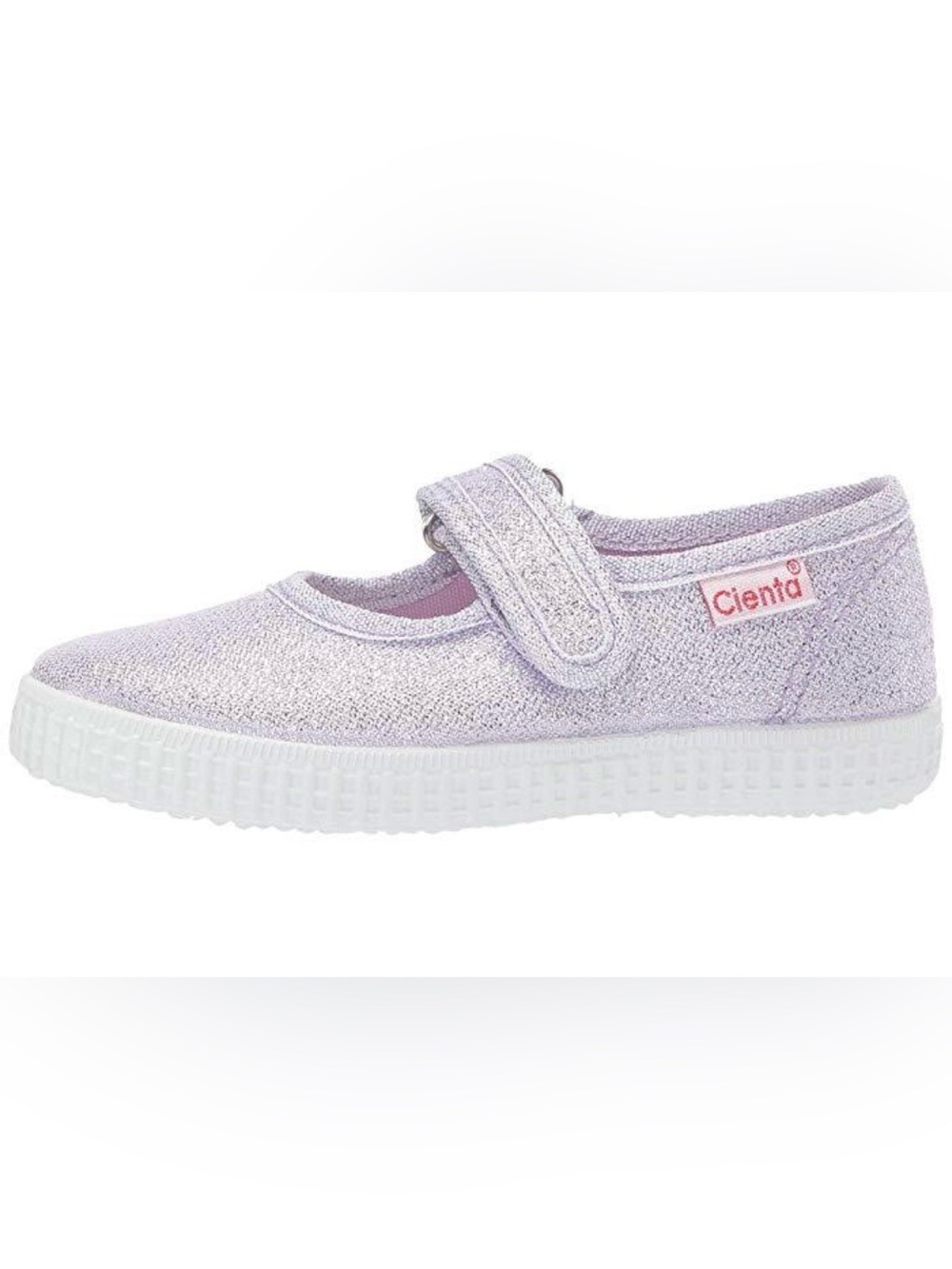 Toddler Glitter Mary Jane Shoes in Light Lavender Metallic - Kids 26C